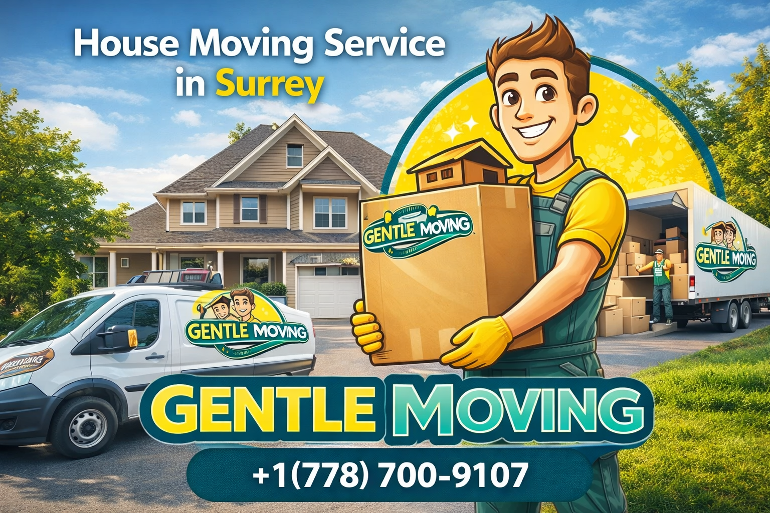 Reliable house moving service in Surrey for safe and stress free relocation