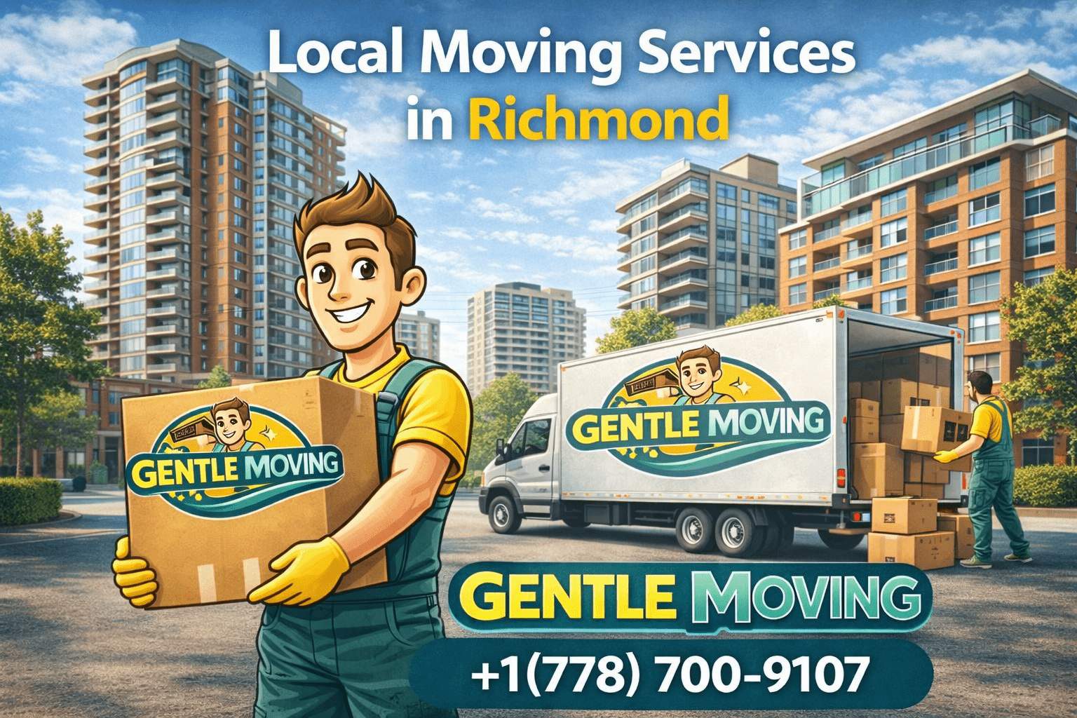 Professional local moving services in Richmond